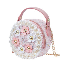 Túi thời trang Messenger túi trẻ em Công chúa bé nhỏ túi nước hoa chuỗi túi hoa nhỏ túi một thế hệ Túi messenger cho trẻ em