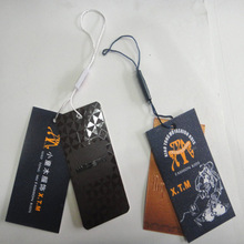 Nhà sản xuất thẻ tùy chỉnh thẻ quần áo thẻ thang máy thẻ đen thẻ giấy đặc biệt dép tùy chỉnh thiết kế thẻ thương hiệu Tag