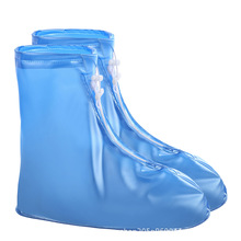 Nhà máy trực tiếp PVC dày chống mưa chống trượt tuyết mặc người lớn mưa đi bộ trẻ em không thấm nước mưa ủng che bán buôn Giày đi mưa nữ