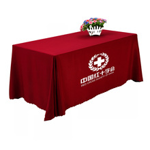 Các nhà sản xuất tùy chỉnh in LOGO quảng cáo đẩy khăn trải bàn vải hoạt động đào tạo và giáo dục nền tảng vững chắc cho khăn trải bàn Khăn trải bàn / khăn trải bàn