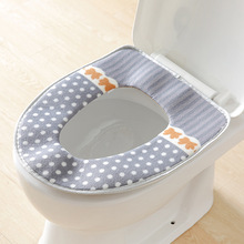 Bô vệ sinh mat 2075 Dán toilet phổ bìa bô pad tay vệ sinh ấm ghế fastener Bụi che hộ gia đình
