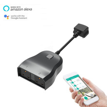 Ổ cắm wifi thông minh Nhà thông minh ổ cắm chống nước ngoài trời Hỗ trợ Alexa Google IFTTT Ổ cắm thông minh