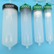 Máy pha chế nhựa 100CC để cung cấp hộp mực cung cấp ống tiêm Epoxy ống tiêm nhựa VU nhiều tùy chọn tùy chọn Bình nóng lạnh