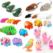 Giáo dục trẻ em quán tính phim hoạt hình động vật nhỏ đồng hồ ếch đồ chơi xe hơi quanh co gà gà nhựa nhảy khủng long Đồng hồ đồ chơi