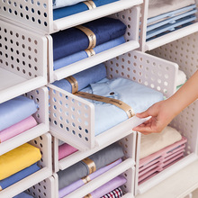 Lưu trữ quần áo tủ quần áo ngăn kéo nhựa lưu trữ lưu trữ hộp giá nhà có sức chứa một chồng lớp của tấm phân cách tráng Giỏ lưu trữ