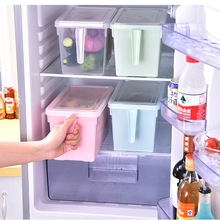 Hộp lưu trữ tủ lạnh mới với nhà sản xuất xử lý nhựa che nhà ở trong suốt băng bán buôn crisper Hộp chiên, hộp ăn trưa