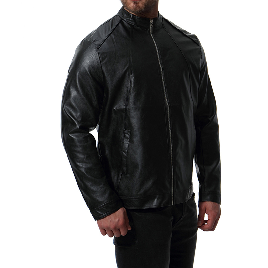 Veste en cuir homme - Ref 3443828 Image 14