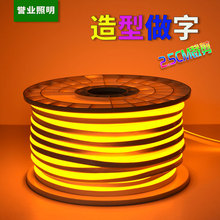 Neon chống thấm nước ngoài trời với 6 * 12 linh hoạt ống cầu vồng 12V quảng cáo để làm từ cắt dải LED 2,5cm Dải ánh sáng với dải ánh sáng