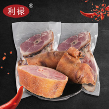 Bán buôn Hubei Oblhi đặc sản Lilu bìa cứng thịt lợn xông khói 500g lợn đất của nông dân và móng chân lợn khỏi bị đốt cháy Xúc xích thịt xông khói