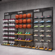 Kệ thể thao và giải trí giá treo quần áo kệ trưng bày kệ bóng đá hiển thị bóng rổ cao cấp kệ giày thương hiệu cửa hàng giày Đạo cụ trưng bày quần áo