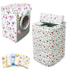 Amazon ebay Floral rửa giặt khởi động máy bao gồm PEVA dày Bụi che hộ gia đình