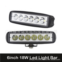18W phần mỏng LED xe làm việc ánh sáng spotlight kỹ thuật phụ trợ ánh sáng off-road xe ánh sáng máy xúc chiếu sáng Đèn pha