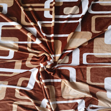 Bộ đồ giường dày in lưới mắt cáo mô hình hình học flannel quà tặng có thể được tùy chỉnh nhà máy trực tiếp Chăn flannel