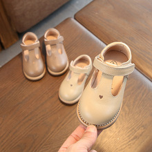 Giày công chúa nữ giá sỉ 2019 mùa xuân da trẻ em Giày nhỏ yêu giày da đậu giày 1-6 tuổi Giày công chúa
