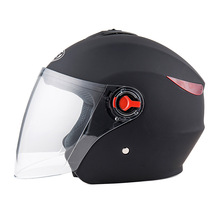BYB mới nửa mũ bảo hiểm xe điện mũ bảo hiểm xe máy mũ bảo hiểm unisex mũ bảo hiểm bốn mùa mũ bảo hiểm tùy chỉnh Mũ bảo hiểm