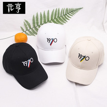 Mũ bóng chày nữ phiên bản Hàn Quốc của mùa xuân và mùa hè người dân đôi lứa giản dị visor uốn cong mũ sinh viên ra khỏi người đàn ông hoang dã Mũ bóng chày
