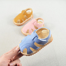 Giày dép cho bé mùa hè 2019 mới có đế mềm đế mềm cho trẻ em Baotou được gọi là giày chống trượt cho bé Giày em bé