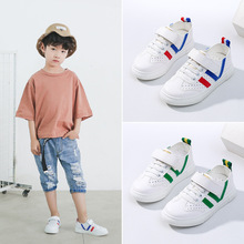 Giày hè trẻ em 2019 phiên bản giày trẻ em của bé trai thời trang Giày trắng giản dị chống trượt giày lưới nữ thế hệ Giày thể thao