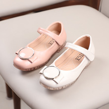 Giày cô gái bán buôn 2019 mới mùa thu nông miệng đơn giày nơ thời trang trẻ em giày công chúa 9278 Giày công chúa