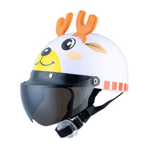 BYB mới mũ bảo hiểm trẻ em bốn mùa phổ quát mũ bảo hiểm dễ thương phim hoạt hình trẻ em xe điện mũ bảo hiểm xe đạp mũ bảo vệ Mũ bảo hiểm
