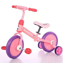 Xe đẩy trẻ em đa chức năng xe ba bánh cân bằng xe đẩy có thể tháo rời xe trượt bánh xe đạp hai bánh Xe đạp