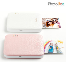Hàn Quốc PhotoBee Photo Machine Mini Portable HD Wireless Color Máy in ảnh di động Polaroid Mã hóa