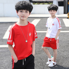 Quần áo sân vườn mẫu giáo cho bé trai mặc đồng phục tiểu học nữ thể thao quần áo trẻ em lớp quần áo mùa hè cotton hai mảnh Bộ đồ trẻ em