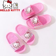 Dép Hello Kitty cho trẻ em mùa hè Trang chủ dép chống trượt cho bé và dép cho bé Công chúa nhỏ dễ thương Giày hỗ trợ 171827 Kéo cát trẻ em
