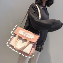 Ins túi vải siêu cháy vai nữ 2018 mới của học sinh trung học Hàn Quốc xách tay đeo ba lô đa năng Ba lô vải