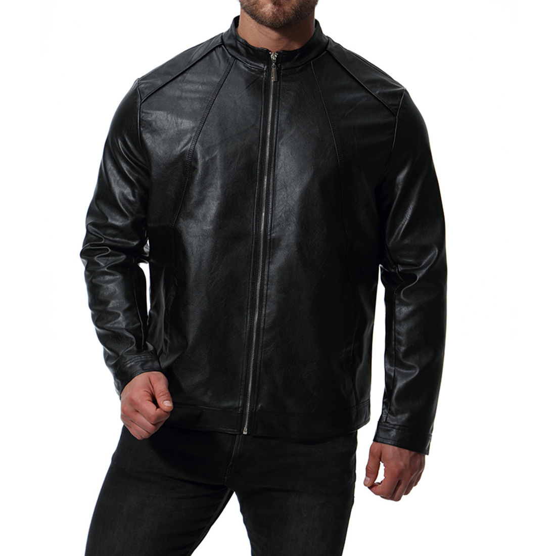 Veste en cuir homme - Ref 3443828 Image 13