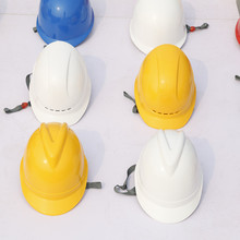 Chuyên sản xuất mũ bảo hiểm dày ABS xây dựng trang web xây dựng bảo vệ lao động an toàn lao động có thể được in Mũ cứng