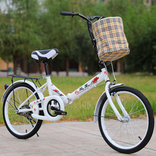 Xe đạp gấp mới 20 inch không thay đổi xe đạp trẻ em bình thường học sinh xe đạp nhẹ xe đạp người lớn bán buôn Xe đạp gấp