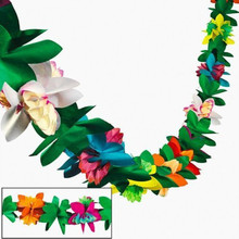 Amazon nóng bỏng. Tiệc Hawaii mới kéo hoa giấy ba chiều, 3 mét hoa kéo giấy đầy màu sắc. Kéo ruy băng hoa