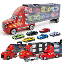 Dibang - Mô hình xe tải trẻ em mô phỏng xe tải mô phỏng xe ô tô 12 hợp kim xe đồ chơi cậu bé bán buôn Mẫu xe