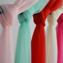 Mã hóa Thụy Sĩ lưới đàn hồi vải mềm lưới Hướng dẫn DIY quần áo pettiskirt rèm giường đám cưới crepe Bộ đồ giường vải
