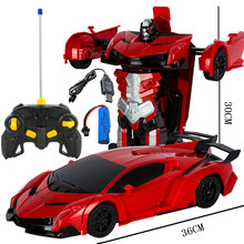 Bán nóng cảm ứng điện đồ chơi xe biến dạng robot điều khiển từ xa đồ chơi điện điều khiển từ xa xe Xe điện điều khiển từ xa