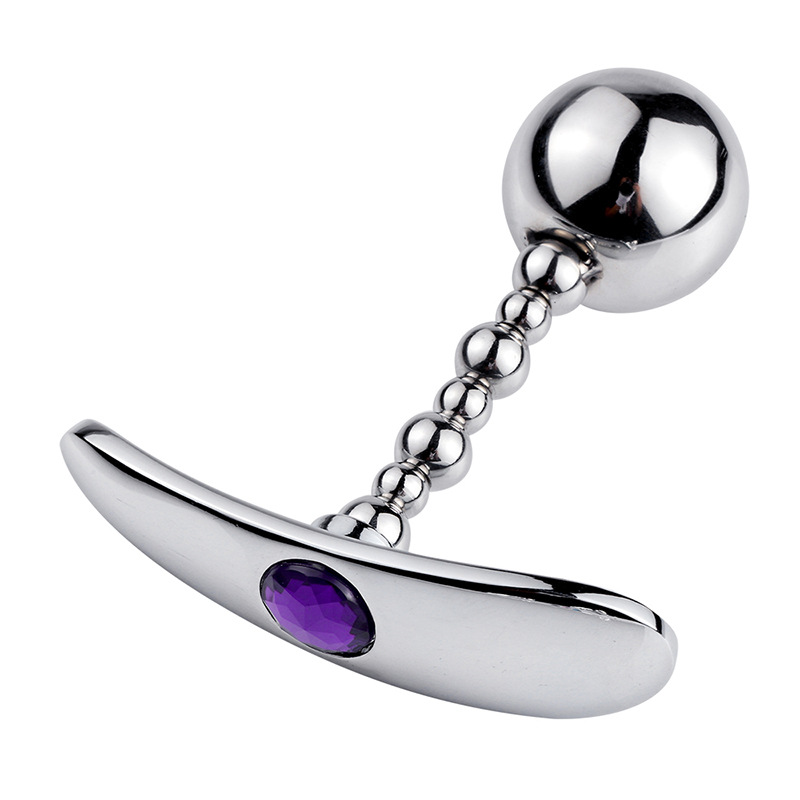 Metal Anal Plug Dilator Anal Massage Butt Plug Sex Toys For Men Female