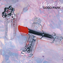GOGO PARK Diamond Mirror Lipstick Non-Stick Cup Lasting Moisturising Matte Matte Lipstick Net Red Rung âm thanh bùng nổ Son môi