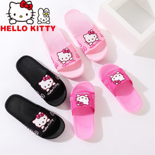Dép Hello Kitty cho trẻ em Cô gái mùa hè Trang chủ Trượt dễ thương Công chúa trong nhà Mềm mại phía dưới Cha mẹ Giày hỗ trợ 271882 Kéo cát trẻ em