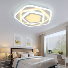Đèn phòng ngủ ấm áp lãng mạn cho trẻ em đèn phòng đơn giản hiện đại phòng ngủ nhỏ phòng khách chiếu sáng đèn LED siêu mỏng Đèn trần hiện đại