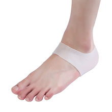 Nhà máy trực tiếp không lỗ chân gót chân silicone bảo vệ gót chân không lỗ gót chân Miếng dán gót