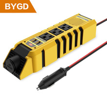 BYGD 150W Tiêu chuẩn Mỹ Biến tần xe 12 V đến 110 của Nhật Bản Dual USB ba chuyển đổi đầu ra AC Cung cấp điện