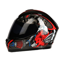 Ai Lion nam đội mũ bảo hiểm cá tính mát mẻ đầy đủ mũ bảo hiểm ấm áp xe điện mũ bảo hiểm đầu máy pin Mũ bảo hiểm