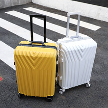 Trường hợp xe đẩy mới khung nhôm 24 inch hành lý phổ quát bánh xe mật khẩu nữ vali vali du lịch hộp da hộp 26 nhà sản xuất Vali nóng