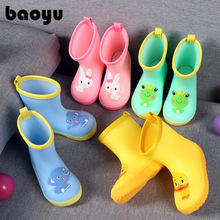 Giày chống mưa cho trẻ em mới của Bao Yu, giày cho bé trai và giày trượt tuyết cho bé Giày đi mưa