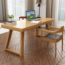 Nhà sản xuất Bắc Âu bàn nhà đôi bàn máy tính bàn bàn nhà gỗ rắn bàn bàn bàn phòng ngủ Bàn máy tính