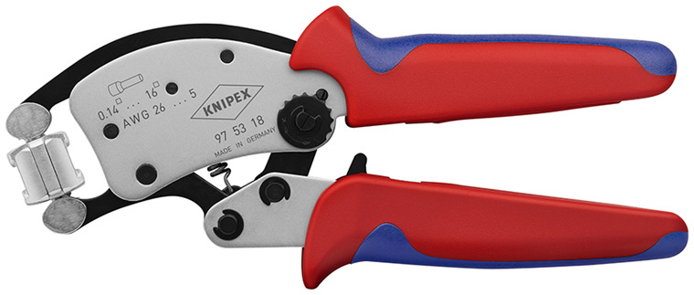 进口德国凯尼派克knipex 用于套管端子压接钳 压线钳 97 53 18