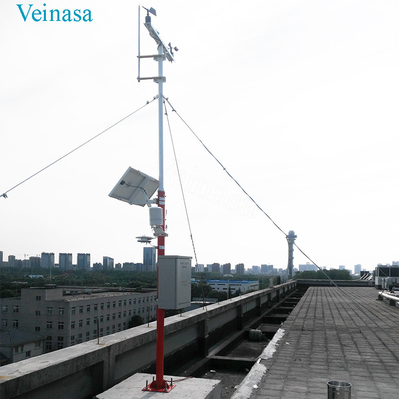 楼顶气象站测量院设计院样品站8要素气象站AWS308 Veinasa品牌