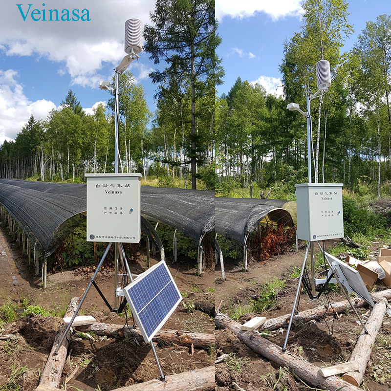 光照温度湿度气候监测站AWS003 Veinasa品牌小型气象站