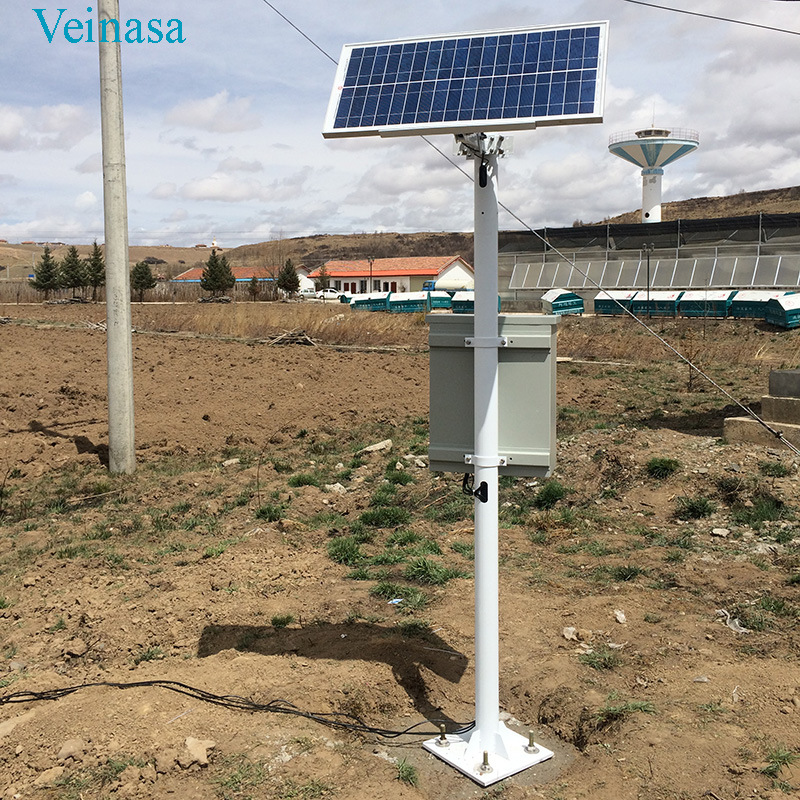 土壤墒情土壤监测站SMAWS004 Veinasa品牌土壤温湿度电导率PH氮磷钾检测